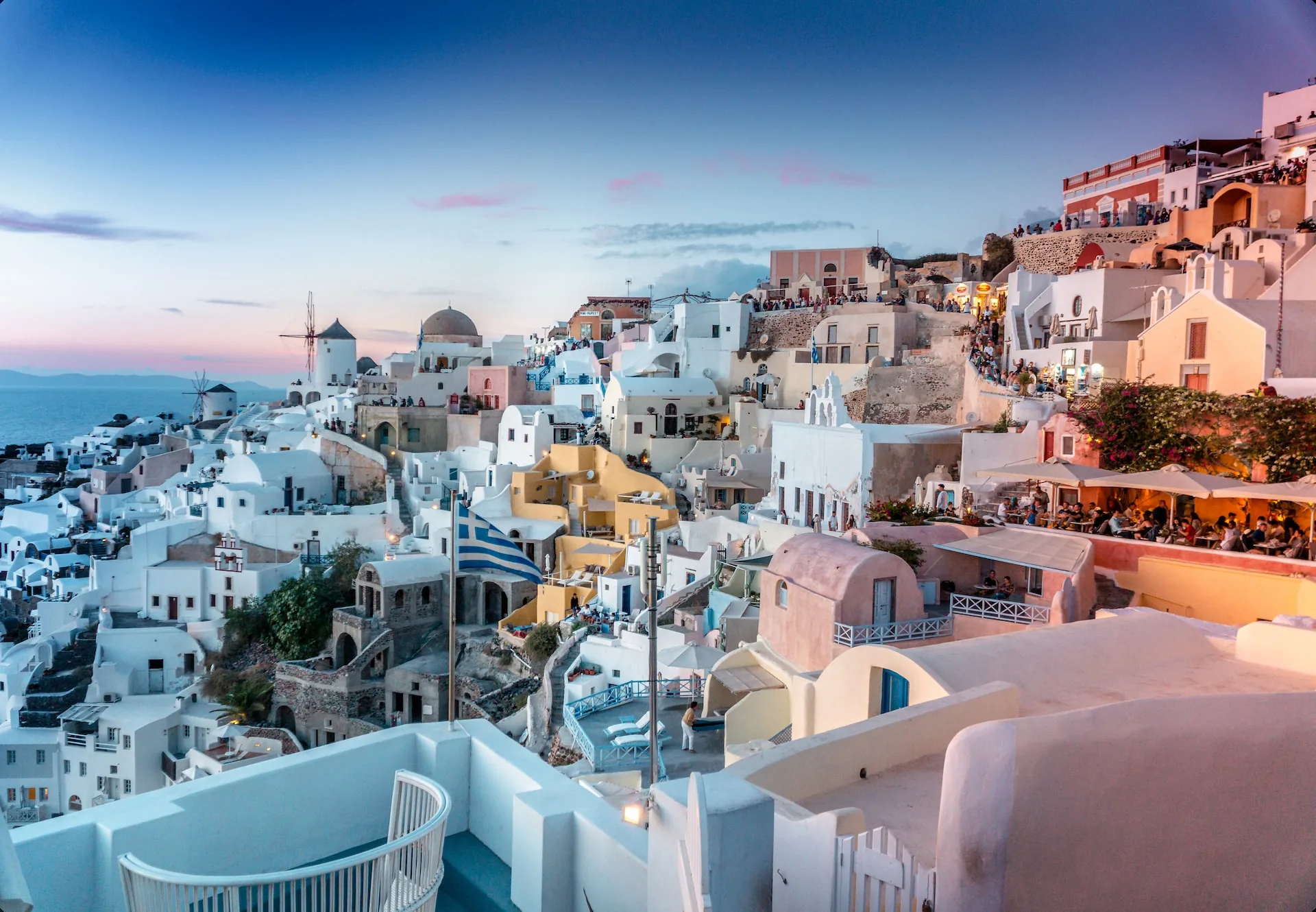 Vista de Santorini
